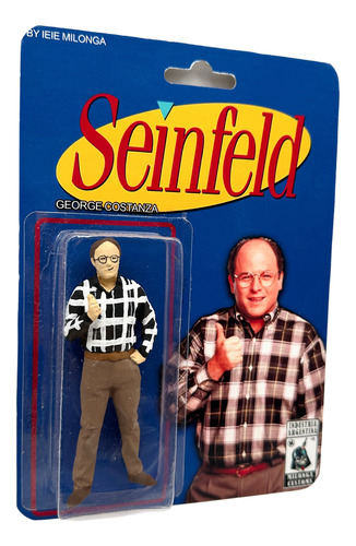 George Costanza Seinfeld Serie Television Figura Muñeco
