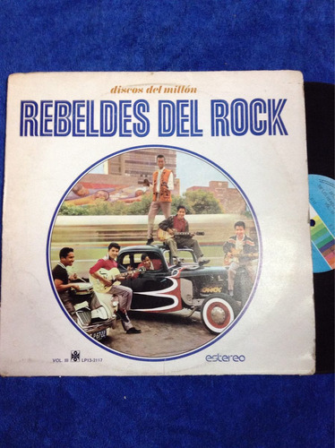 Lp Rebeldes De Rock 