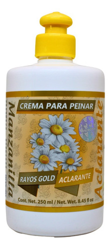 Crema Peinar Manzanilla Cabello Gold Extra Aclarante 250ml