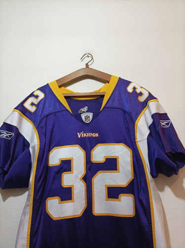 Camiseta Reebok Fútbol Americano Vikings (Usado)