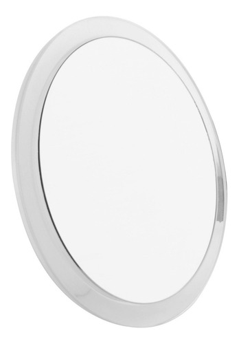 Espejo Para Maquillaje Ventosas Aumento X5 Acrilico 23cm