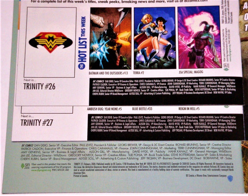 Dc Trinity #25 #26 Y #27 Connecting Covers Por Jim Lee ¡¡ (Usado)
