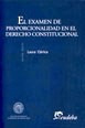 Examen De Proporcionalidad En El Derecho Constitucional [fa