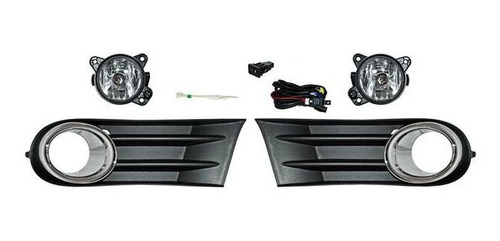 Kit De Camineros C/aros Crom Vw Gol 2009-13 G5 Sedan