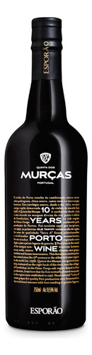 Vinho Do Porto Tinto Quinta Dos Murcas Tawny 10 Anos 750 Ml