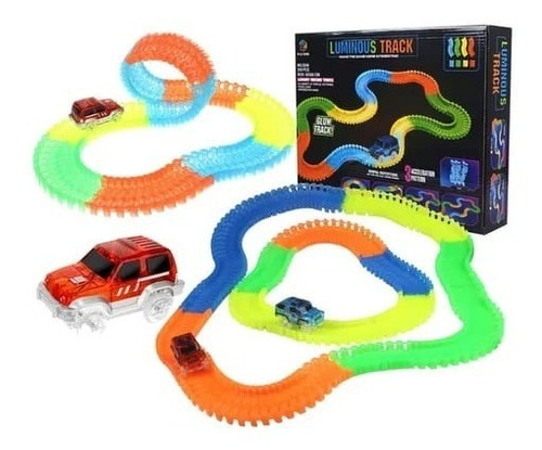 Pista De Carros Neon Luminosa