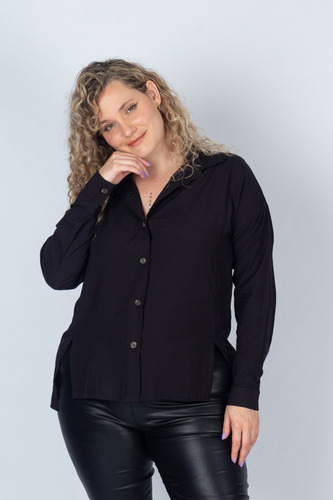 Camisa Oversize De Mujer Onara Moria Estilo Comodidad Talles