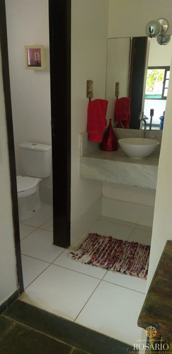 Imagem 14 de 20 de Casa Em Itamambuca À 50mts Da Praia, 4 Suítes, Piscina Aquecida! - Lt300