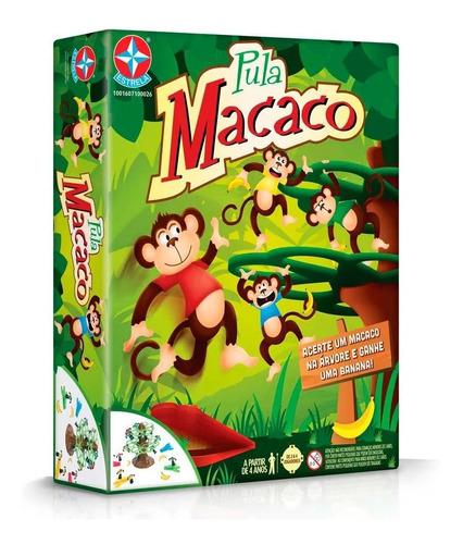 Jogo Estrela Pula Macaco Original