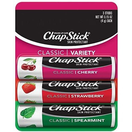 Pack Variado De Bálsamos Labiales Chapstick Clásico (3 Pack)