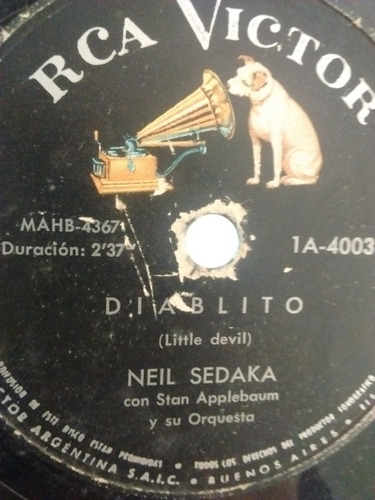 Neil Sedaka Disco Pasta Rca Victor 1a-4003 C23