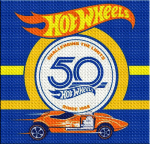 Parche Termoadhesivo Escudo Hot Wheels 09