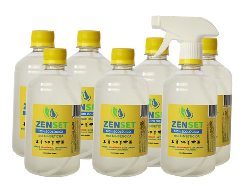 7 Zenset 100% Ecológico Mata Percevejos De Cama