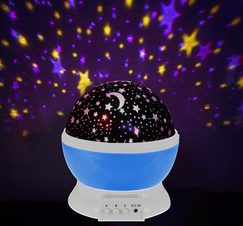 Proyector De Galaxia De Noche Estrellada, Rotación De 360 Gr
