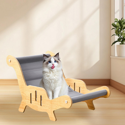 Silla De Hamaca De Gato Tablero De Rasguños De Gato Con