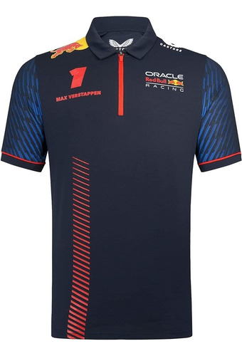 Playera Polo Max Verstappen Castore Original 2023 Checo