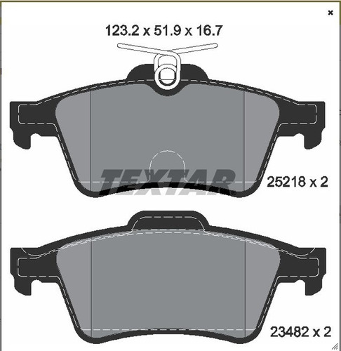 Balatas Traseras Mazda 3 Speed 2004-2013 Textar