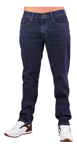 Jeans Básico Hombre Oggi Azul 59104043 Iron Mezclilla-stretc