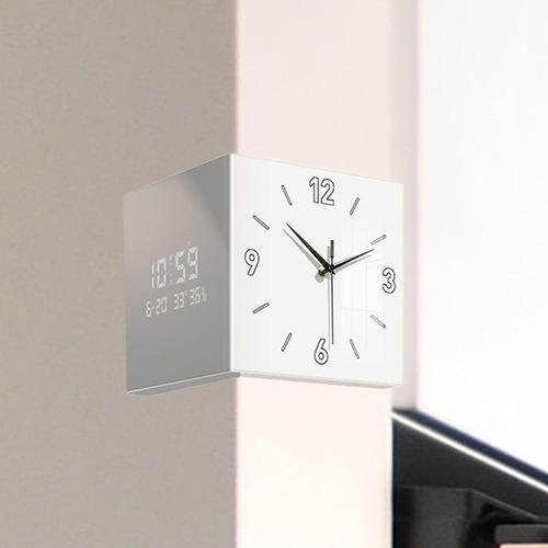 Squíle Del Reloj De Pared De Adorno De Reloj De Doble Cara