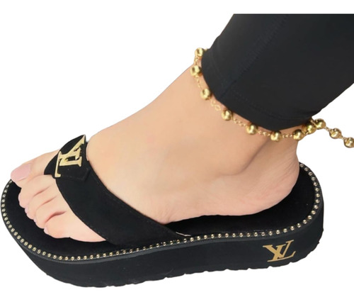 Sandalias Plataforma Yute Para Dama Talla 35/40