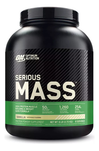Proteina Serious Mass 6 Libras 6lb 6lb Optimun Nutrition On