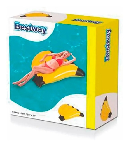 Imagen 2 de 5 de Inflable Racimo De Banana 139x129 Cm Bestway 43160 Edu