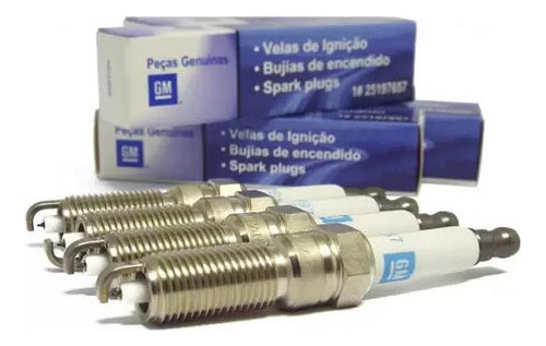 Jogo Velas Ignicao 3 Cilindros Onix 2020 2021 2022 1.0
