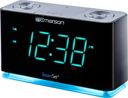 Reloj Despertador Alarma Digital Bluetooth Puerto Carga Usb