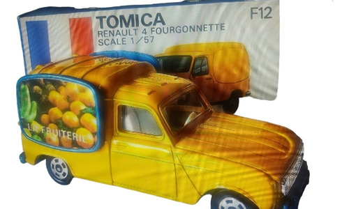 Tomica Renault 4 Furgoneta Escala 1/64