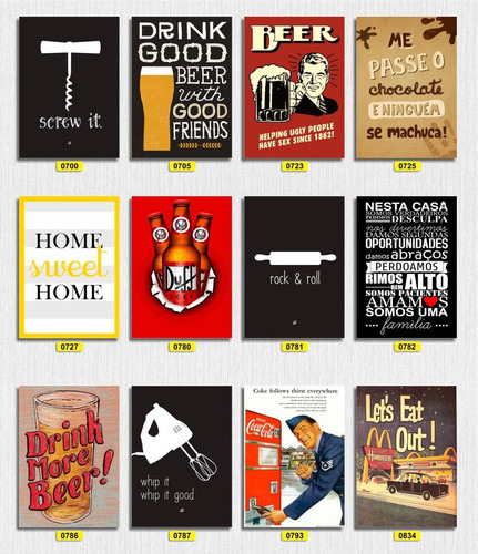 Placas Decorativas Sua Cozinha Mais Aconchegante Mdf 3mm