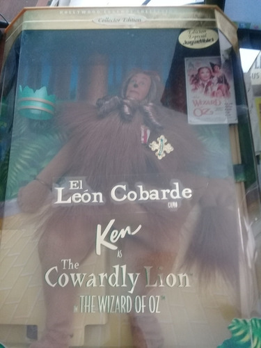 Ken Como El León Cobarde, Hollywood Legends Barbie Mago D Oz