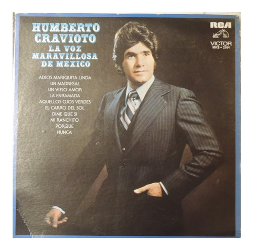 Humberto Cravioto ( Lp ) La Voz Maravillosa... # 4444