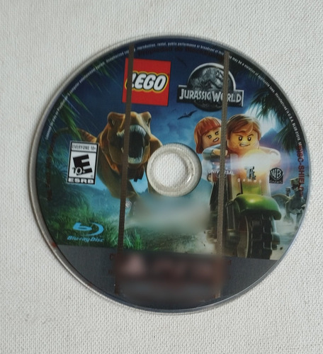Jurassic World Lego Ps3 (solamente Es El Disco) (Usado)