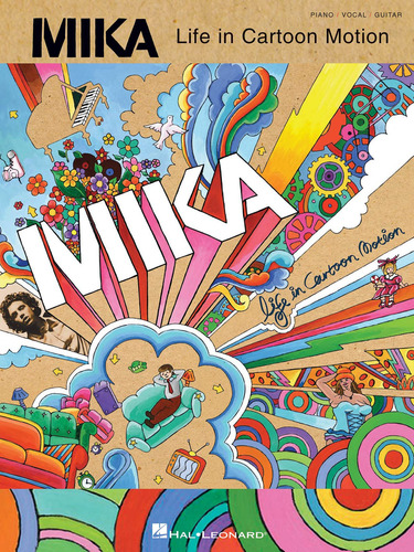 Mika - Life In Cartoon Motion Piano, Voz Y Acordes De Guitar