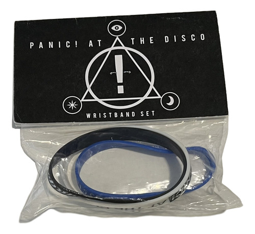 Pulseras Merchandising Oficial Panic! At The Disco Importada