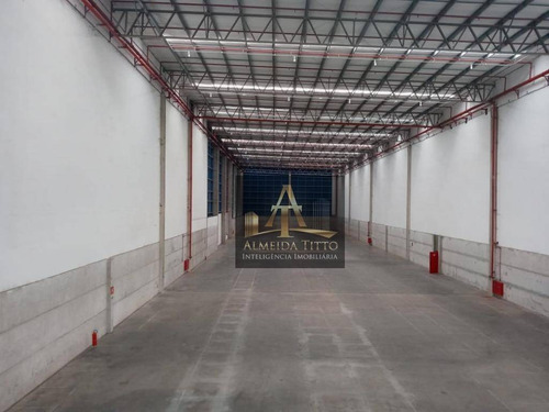 Imagem 8 de 23 de Excelente Galpão Em Cajamar Com 6.825 M² - Confira! - Ga0398