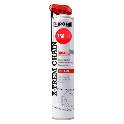 Lubricante Para Cadena De Moto Xtreme Ipone Chain Road 750ml