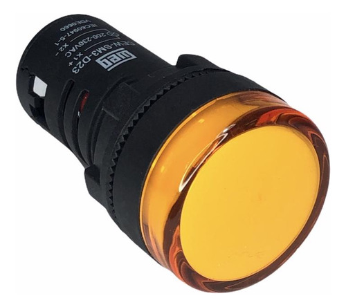 Sinaleiro De Led Amarelo Weg 22mm 220vca Ip54 Cew-sm3-d23