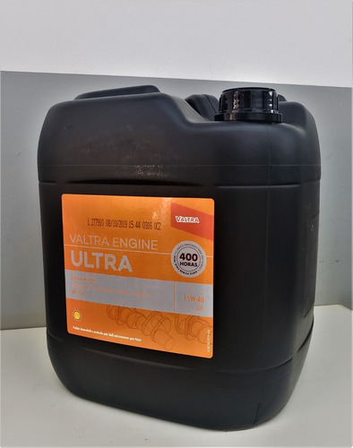 Lubrificante Para Trator Valtra Valmet 400 Horas Ultra 15w40