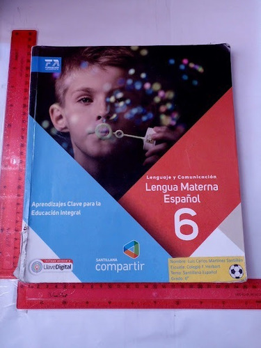 Lengua Materna Español 6 Nancy Lopez Chavez (Usado)