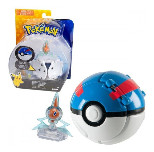 Figura Pokémon Throw Pokeball Rotom T19114 Tomy
