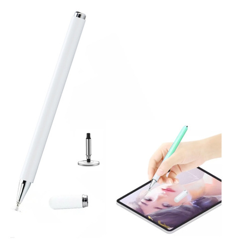 Caneta Capacitiva Passiva Macarone Color Mobile Phone Stylus
