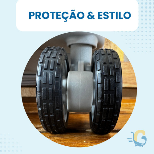 Capa Rodinhas Mala Bagagem De Bordo 10 Kg 23 Kg