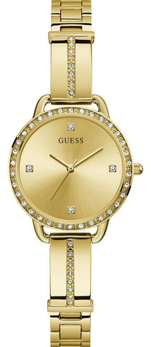 Relógio Feminino Guess Dourado Gw0022l2 Ladies Dress
