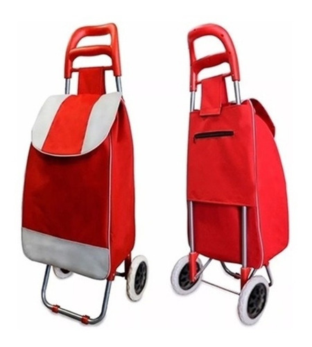 Carrito De Compras De Tela 30kg (carrito De Feria)