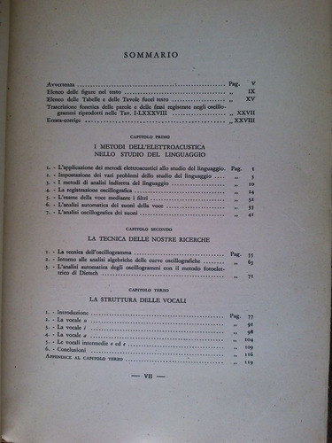 Imagen 2 de 6 de L´analisi Elettroacustica Del Linguaggio - Gemelli - Pastori