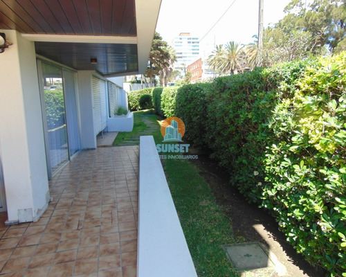 Punta Del Este Peninsula 3 Suites Apto Con Jardin 500 Metros!!! Alquiler Anual - Ref: 260