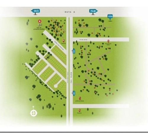 Imagen 4 de 6 de Lote En Venta En Parada Robles, Exaltación De La Cruz, G.b.a. Zona Norte