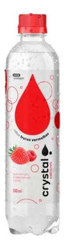 2x Crystal Água Saborizada Com Gás Sabor Frutas Verm 1 X 510