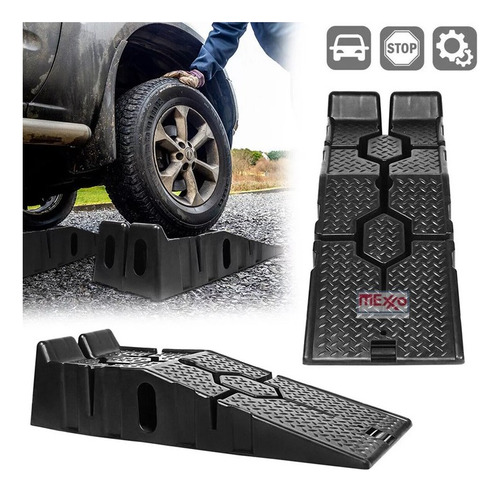 Rampas Autos Y Camioneta Capacidad 2500kg Pack De 2 Unidades